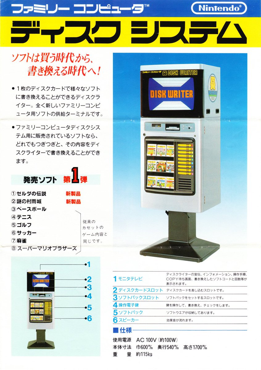 ファミリーコンピューターディスクシステムソフトまとめ売り