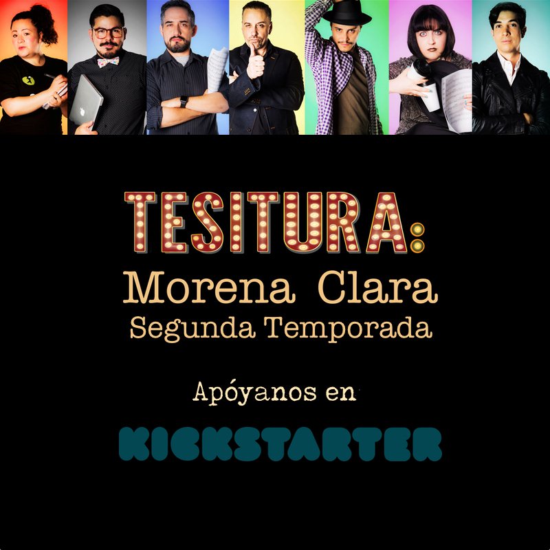 La segunda temporada de <a href="/TesituraLaSerie/">TesituraLaSerie</a> puede ser posible con tu ayuda 👊🏻kck.st/2EUM86E <— #métele 😉