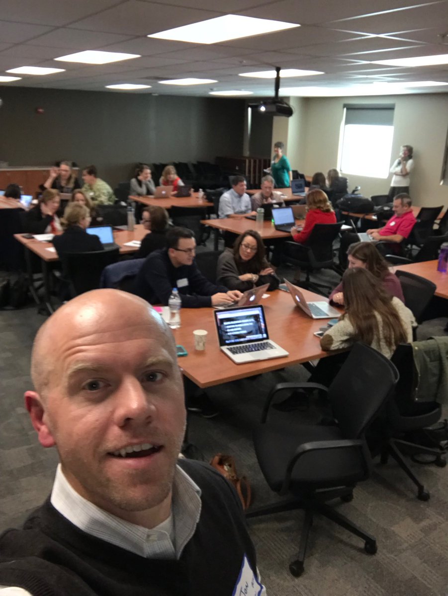 CoachJonCraig's tweet photo. Not in classroom anymore, but here's some great coaches in my professional learning session using all 4Cs to summarize blogs/articles using @Storybird ; Inspired by @AbbeyFutrell #bsestechtalk #FutureReady https://t.co/YuTj42ZTxQ