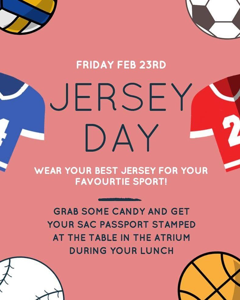 sport jersey day