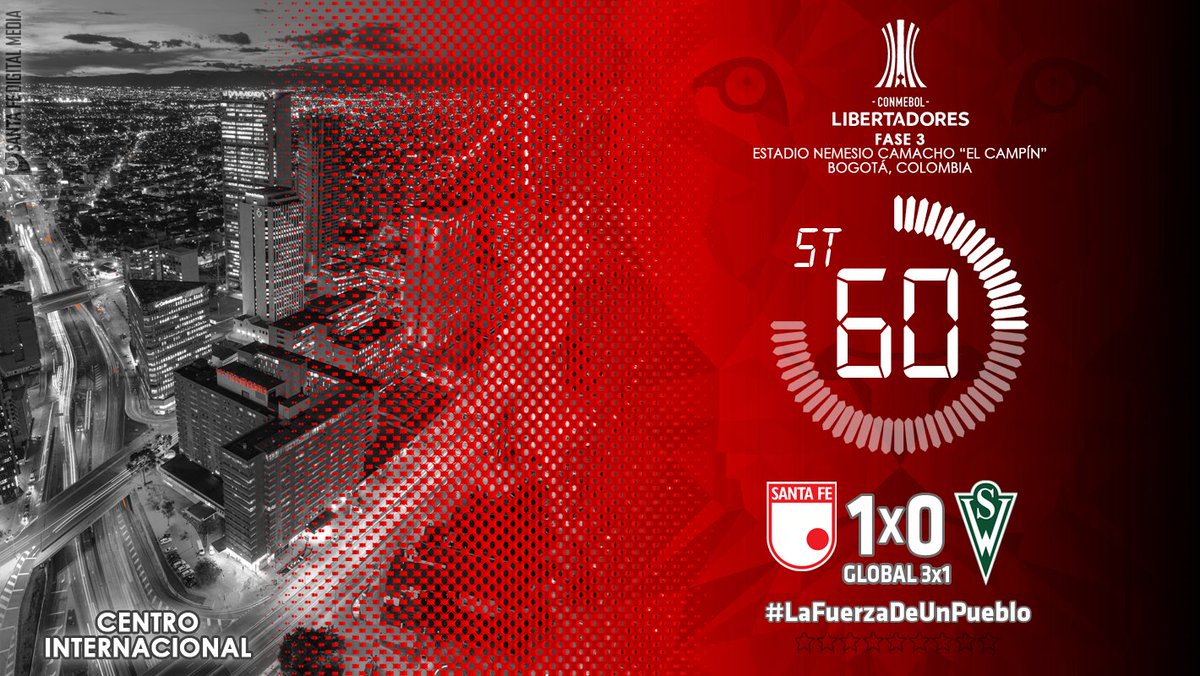 SantaFe's tweet photo. #SFExSWA ⏱60 |1x0 g.3x1| 🇲🇨🦁

¡Somos #LaFuerzaDeUnPueblo! https://t.co/hMY2XYG4mh