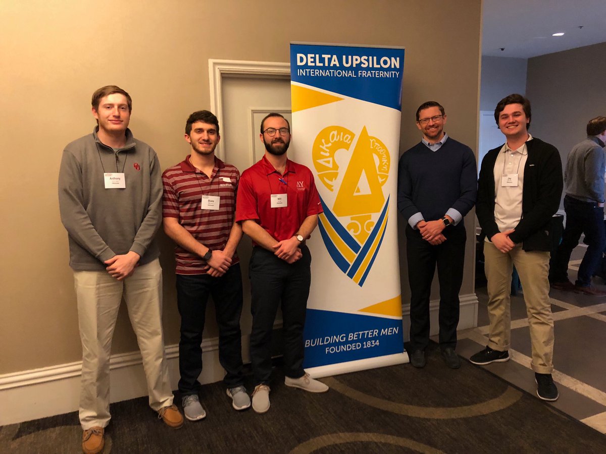 Members Anthony, Blake, Will, and Jay had a great time at the Regional Leadership Academy this weekend in Kansas City! Always a great opportunity to learn news ways to lead and grow as a chapter.