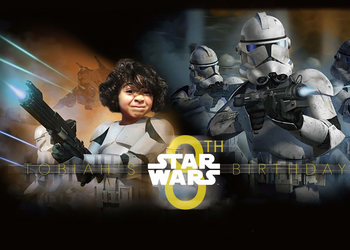 RichArmada's tweet photo. My sons birthday party is at laser tag this year. #laserTag #starWars https://t.co/LtsjzLmuJC