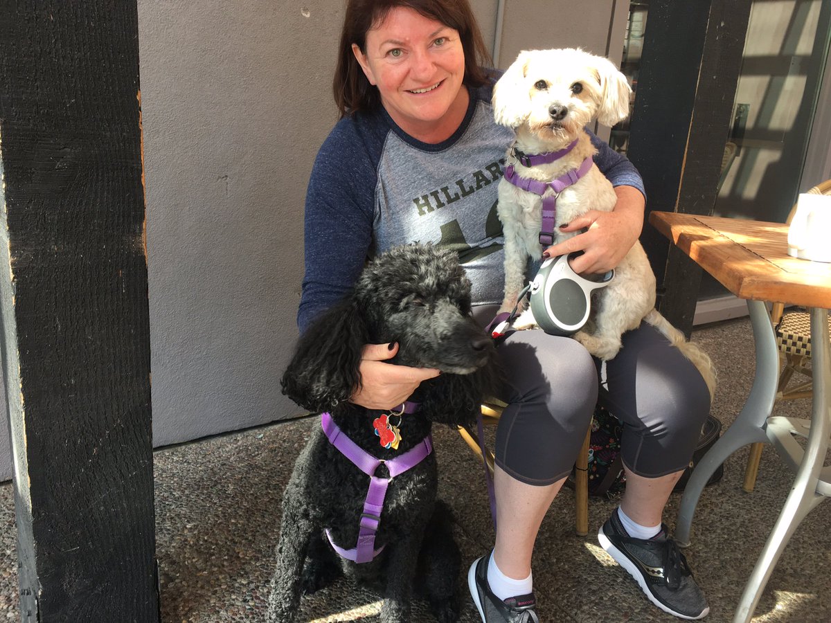 SenToniAtkins's tweet photo. Here’s to Haley and Joey on #LoveYourPetDay -- they add so much joy to my life! https://t.co/LSHjx0Jiul