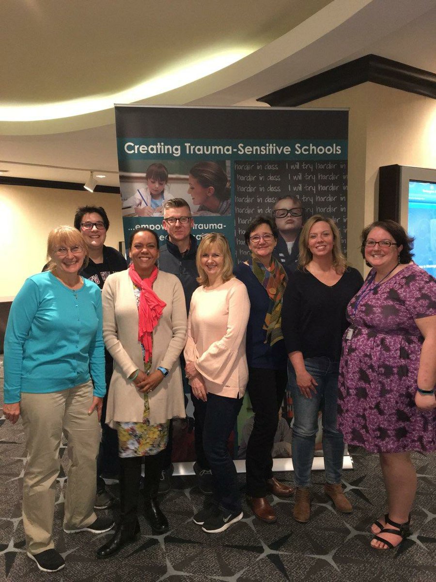 SSHSRsd's tweet photo. The Rochester School District sent eight people to the first National Conference on Trauma Sensitive Schools this week-and attendees learned a lot! Looking forward to sharing all our new knowledge and ideas! #creatingtss2018 https://t.co/rew9424doY