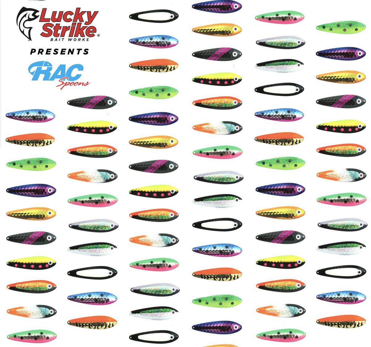 COMMENT! What is your favourite RAC Spoon? #luckystrikebaitworks