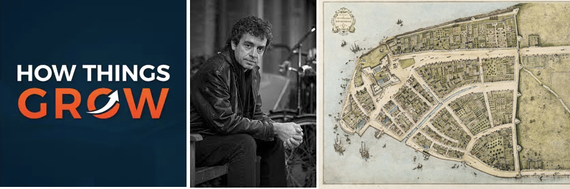 how_things_grow's tweet photo. this week's episode features the first part of the improbable story of how New York went from a wilderness island to a metropolis, with @RussellShorto https://t.co/DDiPlwQVGj https://t.co/HucZDjInvY