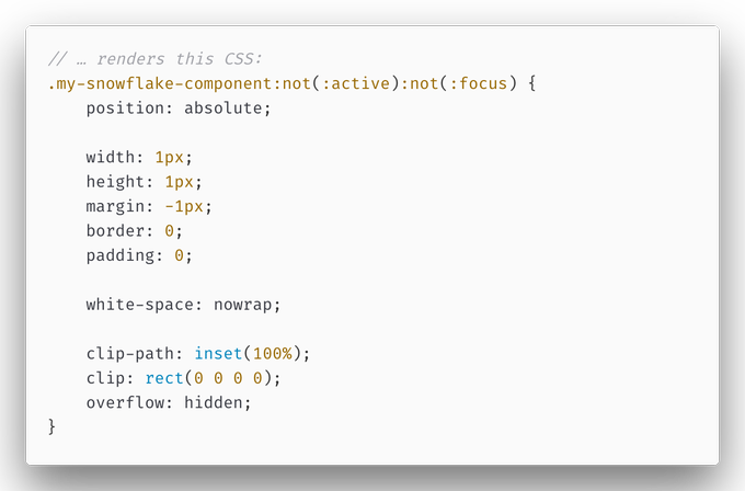 I had no idea you could chain pseudo-selectors off of Sass placeholder elements! Supremely handy in the<a href="/tag/blessed"class="tags"><span>#blessed</span></a>