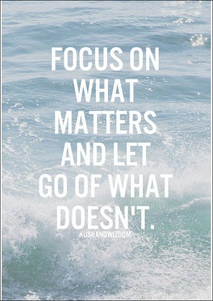 Lyman_Ward's tweet photo. Focus on what matters and let go of what doesn't! https://t.co/eoypjxXyF6 https://t.co/3rfDr8U28b
