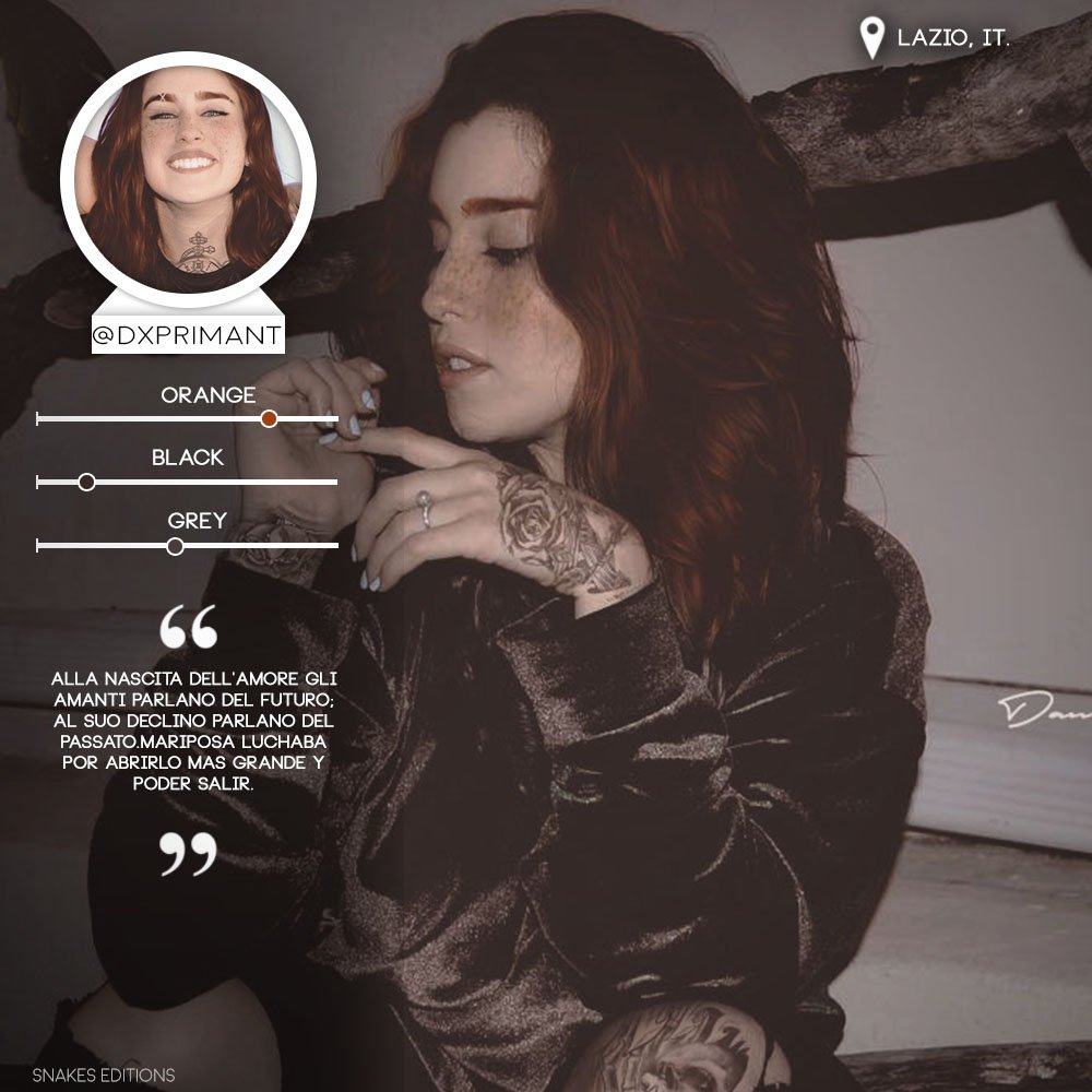 ┊επιδεικνύομαι
                                  ❛περιοδικό φωτογράφηση❜

νέο τατουάζ, ένα νέο κεφάλαιο στη ζωή.