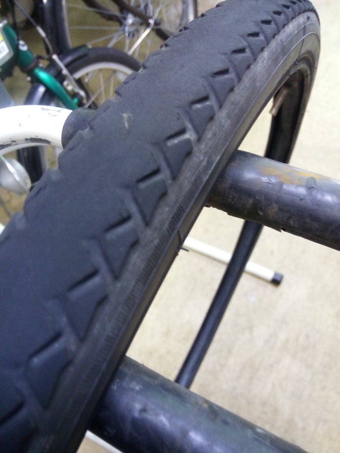 ママチャリ 自転車 タイヤ 何キロ 寿命