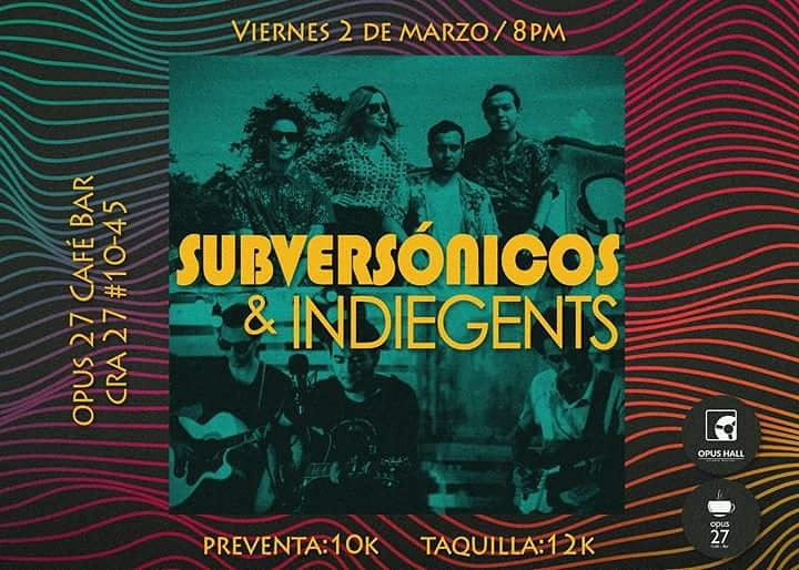 Subversonicos_'s tweet photo. Atenta Búcara!  Viernes 2 de Marzo #opus27 
Nos vemos⚡⚡ https://t.co/lcFc1YdrKt