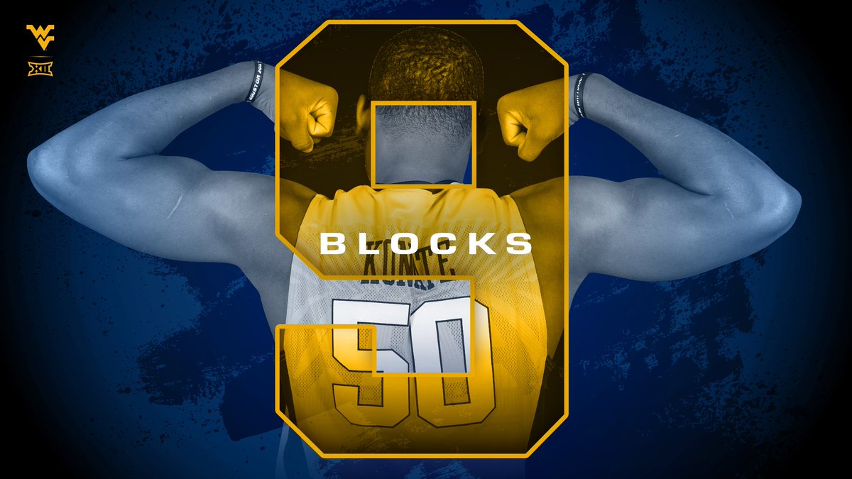 Sagaba Konate finished with nine blocks this evening, tying D'or Fischer for the most blocks in a single game.
