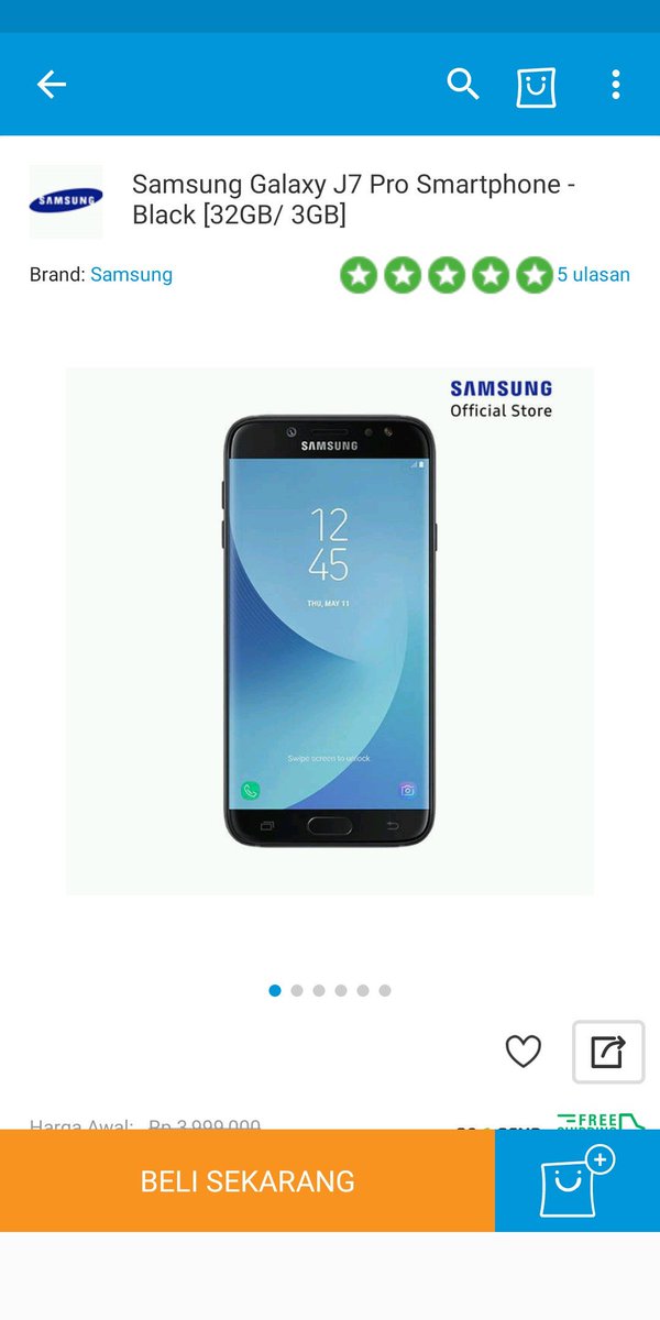 Cek produk ini di Blibli.com deh! Sepertinya kamu bakal suka!
blibli.com/samsung-galaxy…