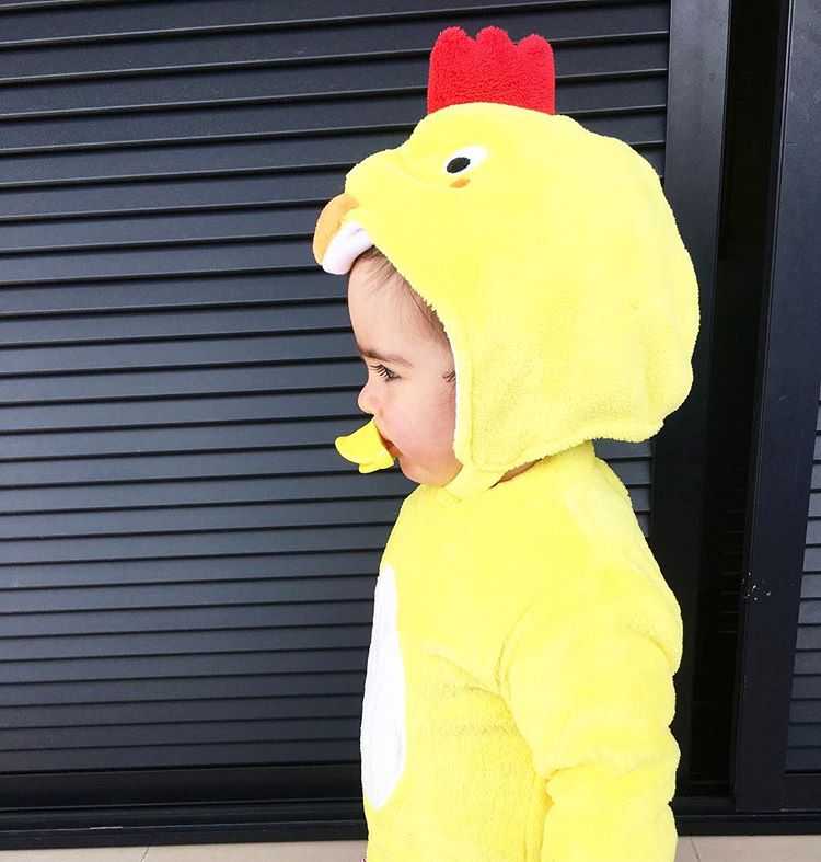 Pollito en fuga; 🐣.

Hoy estuve en la casa del tío Chicken entrenando para ser un buen pollo, no le preste atención a la mayoría de cosas que me dijo, yo solo quería comer nuggets.
