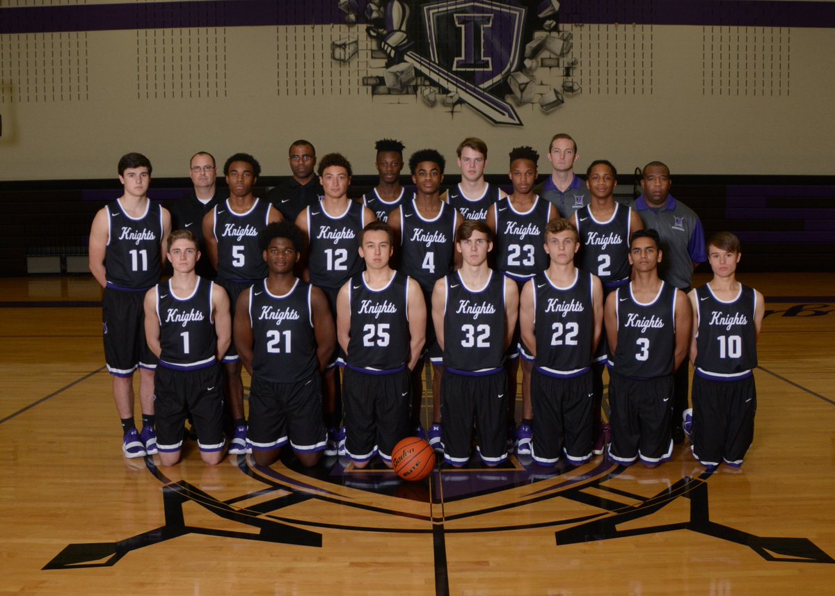IHSKnightsBBall's tweet photo. Thanks gentleman for a great season and great memories. We made some big strides this year due to your effort. Way to demonstrate the Knights code all year -  integrity, unity, loyalty, courage, perseverance, and service. Go Knights!! https://t.co/Umc514m4dZ