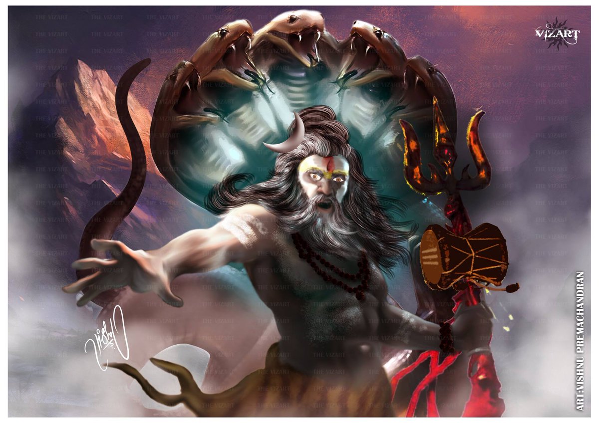 GraphicIndia's tweet photo. #JamOfTheWeek spotlight! Well done Dhir Kashayup, Vishnu Premachandran and Shashank Dalvi! Next theme coming up on Monday, join our FB group and start jamming! :D

#Art #Illustration #digitalpainting #digitalart #mythology #mythsofindia #Shiva #GraphicJam #GraphicIndia https://t.co/LDrU5NFxKl