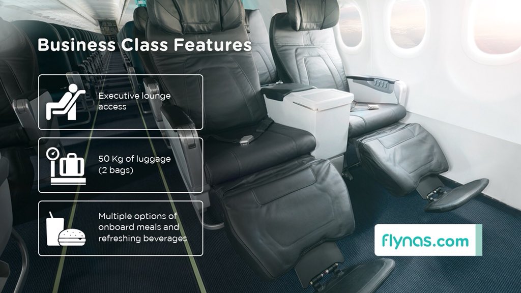 flynas طيران ناس on Twitter: "مسافر على درجة الأعمال؟ تعرّف على مميزاتها  #طيران_ناس ?Business class traveller Get to know the features of it #flynas  https://t.co/vY9KlBvXip" / Twitter