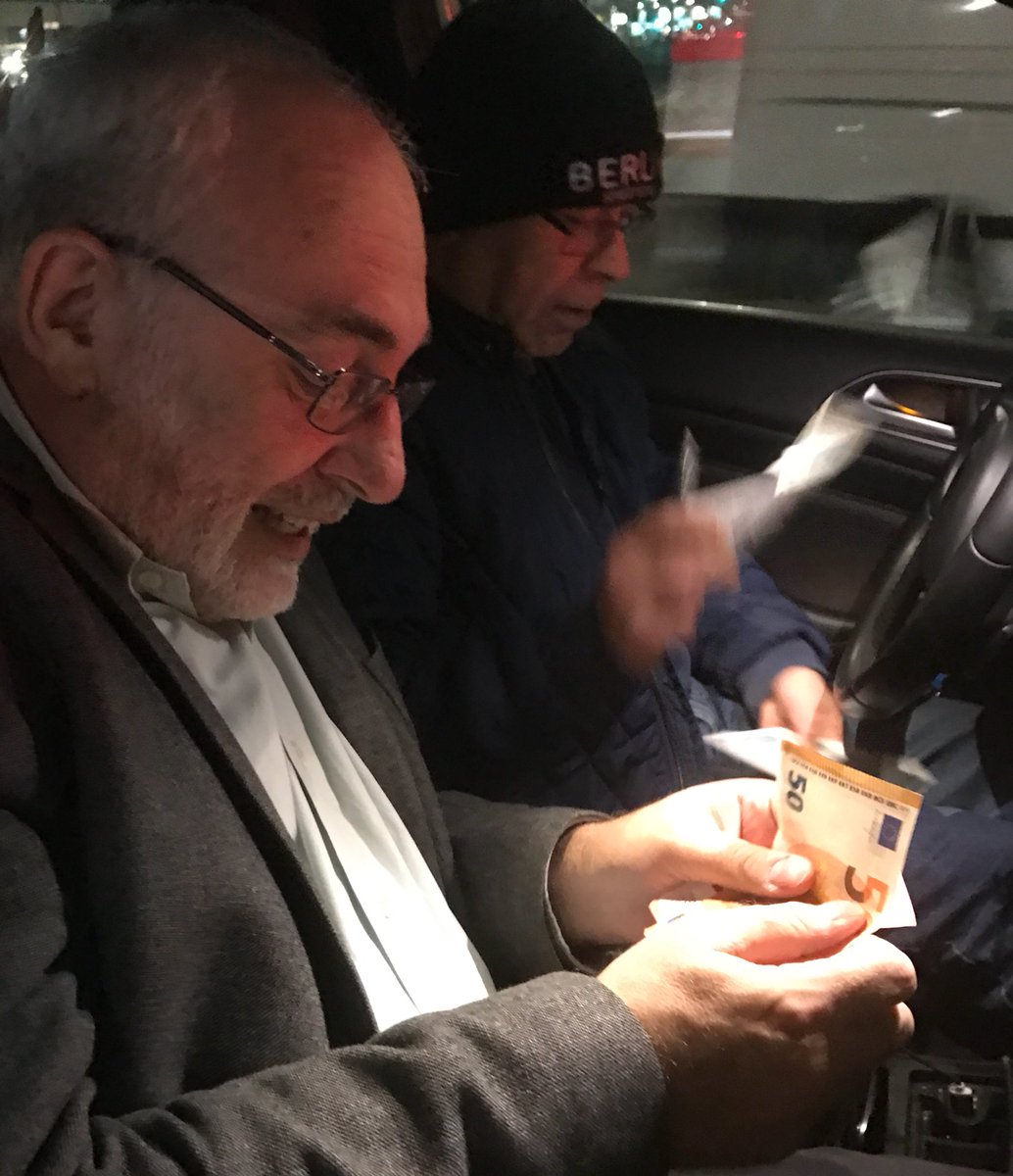 I have caught <a href="/dgwbirch/">Dave "Someone you trust is one of us" Birch</a> in "flagrante delicto" handing over cash 😱#cashless #payments world shocked to core! Great debate at #MPEcosystem how to move away from cash.