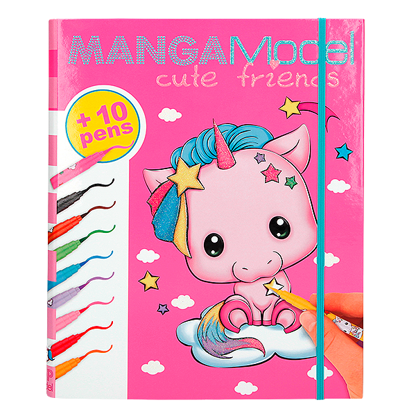 TOPModel__DE's tweet photo. Ein Must-have für alle #MANGA-Fans! In diesem Malbuch findest du die total süßen #Freunde der #MANGAModels als #Vorlage. Zusätzlich enthalten sind 10 #Fasermaler mit zwei verschiedenen Spitzengrößen. https://t.co/u9aqGoMoRr https://t.co/wqYFMe7P69