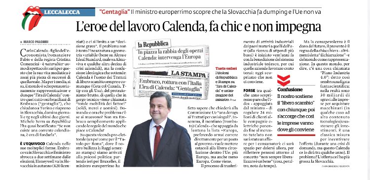 antonio_bordin's tweet photo. Complimenti #Calenda, per un uomo che viene da #SceltaCivica e da sempre vuole #piùEuropa fingere interesse per i lavoratori di #Embraco è una recita da Oscar.
Magari mamma Comencini le dà pure una parte nel prossimo film. https://t.co/2cCRt2cI7g