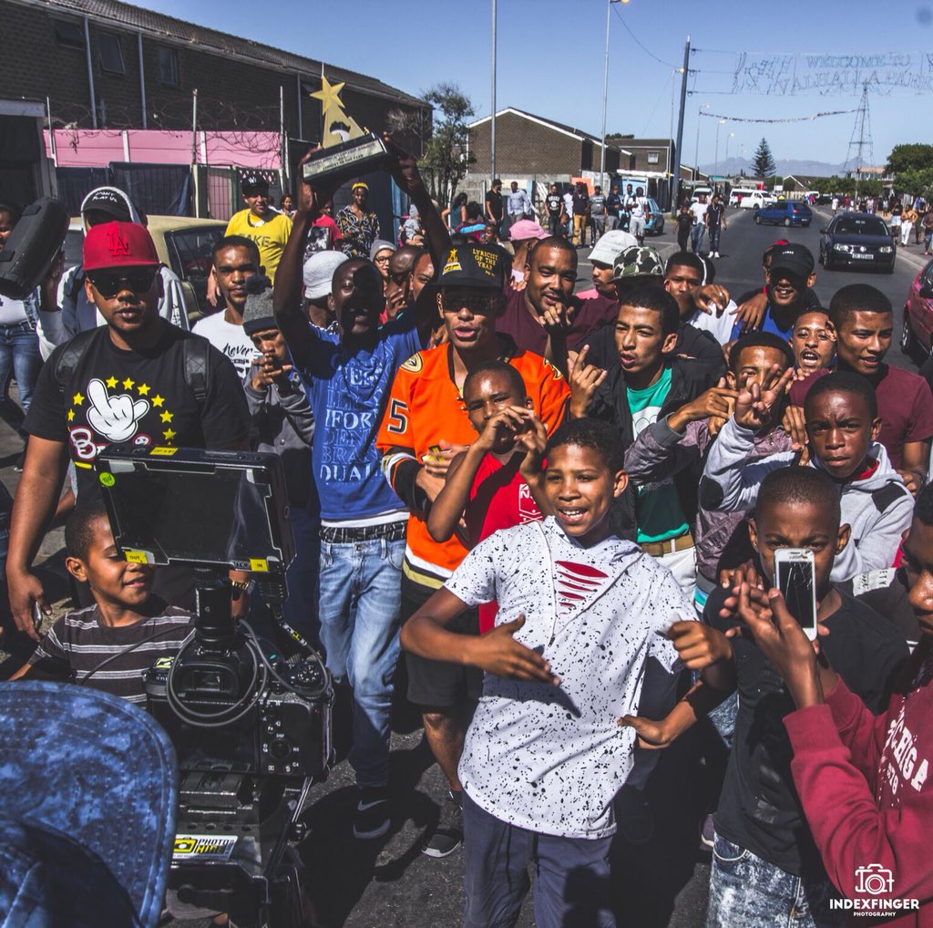 YoungstaCpt's tweet photo. Jy! Kykie! It’s mos 2018 now!
#OWN2018 **Official Music video** 
https://t.co/XERXZJ8sp4
Prod. By @Psykobeats 
Filmed by @_motionbilly https://t.co/iSYOfQJhOC