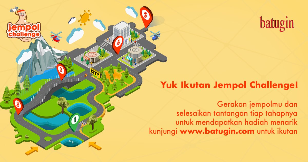 m_alfann's tweet photo. Cuma Batugin, cegah dan atasi batu ginjal yang meyakitkan. Yuk ikutan #jempolchallenge di https://t.co/2Fy8jQ6LH4 https://t.co/I0YymEBWH1