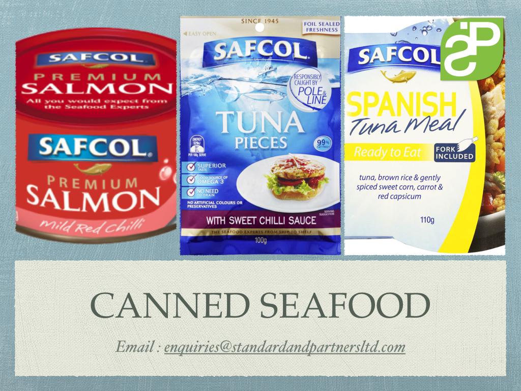 rcandy1981's tweet image. Australian Canned Seafood for Export