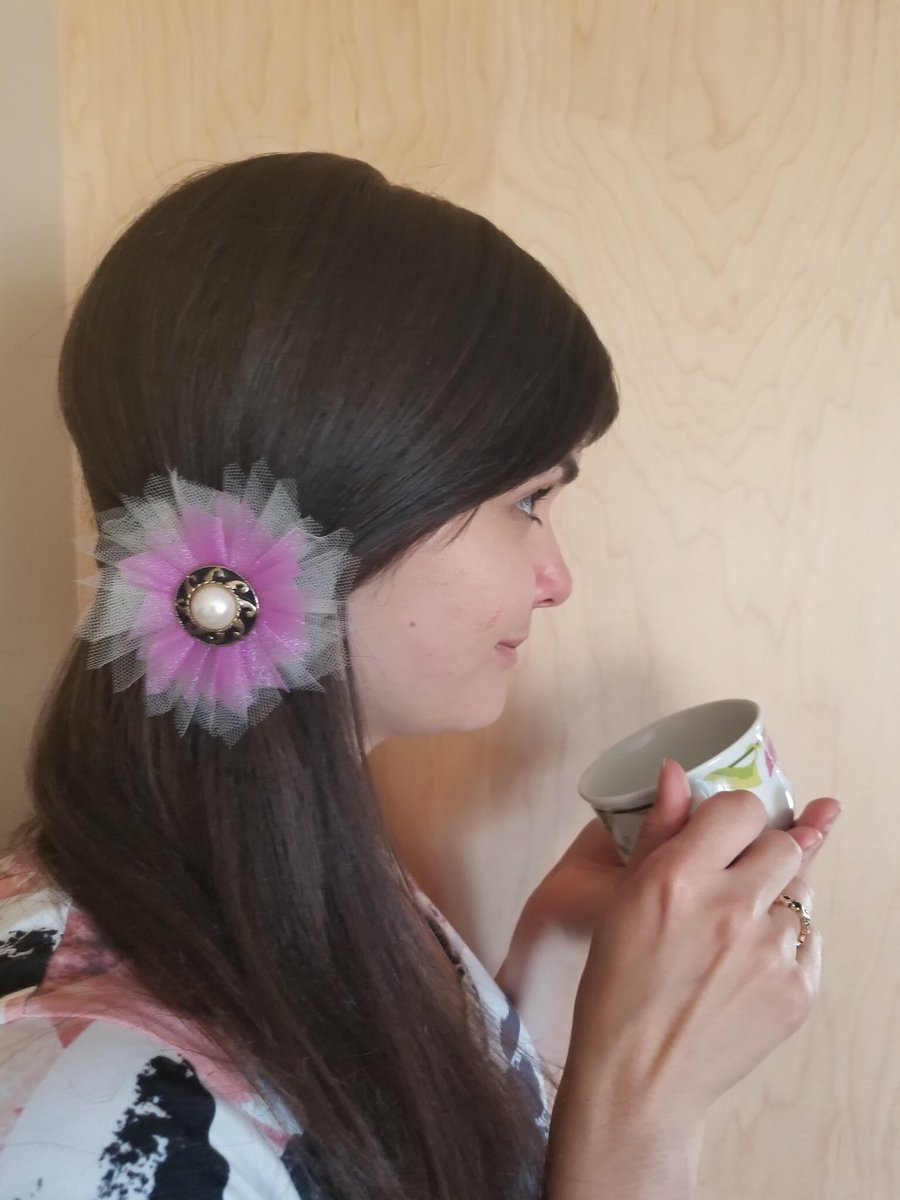 Shop for this and more etsy.com/ca/shop/Appurt… #Handmade #Hair #Accessory #Fascinator #Bow