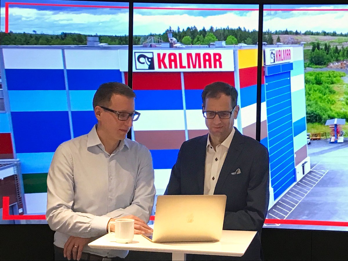 Kalmarglobal's tweet photo. The first #KalmarKey #webinar session was held this morning. Thank you to all participants! There is still time to join @JariHoo and Timo Lehto in the two remaining sessions which will be held later today, register below. https://t.co/laljvWQhTs https://t.co/PWXNYKluXy
