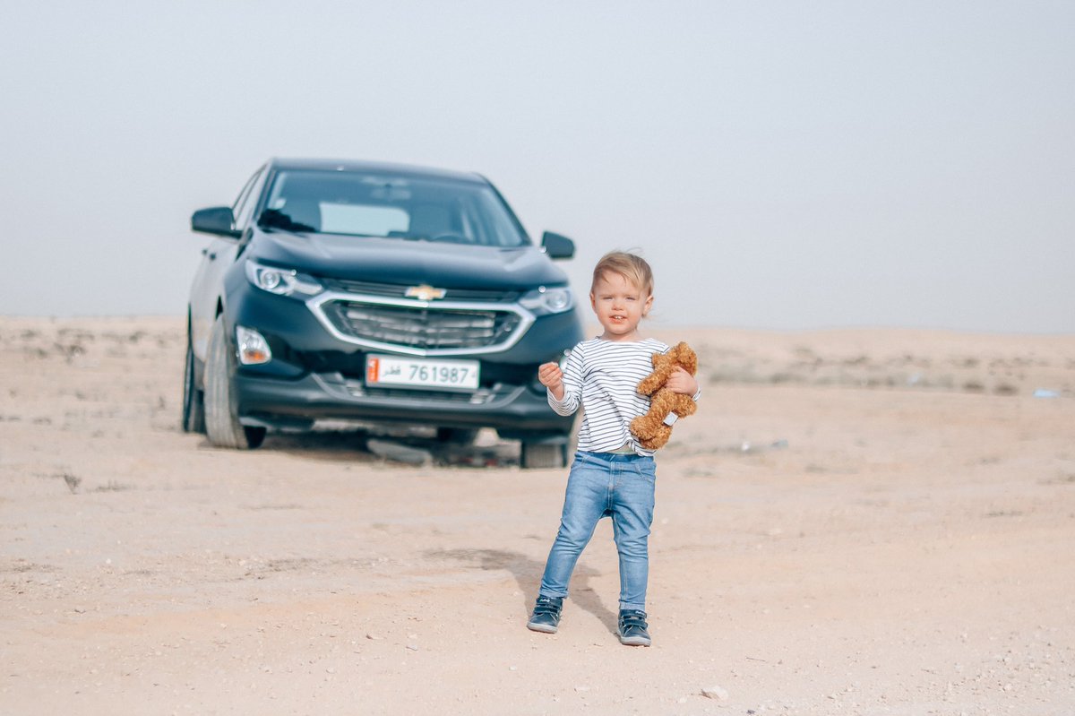 fys_coaching's tweet photo. Loving the opportunity our new Chevy has given us to #findnewroads in Qatar. Baby โ๏ธ loved our recent desert adventure! #sunshinexchevy #chevyqatar #ad https://t.co/UyQQzSDOh1