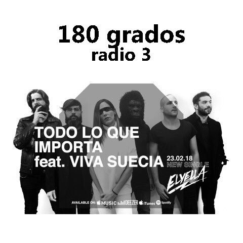 VirginiaDiazR3's tweet image. ⚠️ ¡Atención! En #180Grados, hoy escuchamos por primera vez #TodoLoQueImporta, la canción que han hecho juntos @elyelladjs y @VivaSuecia🔝

📍@radio3_rne