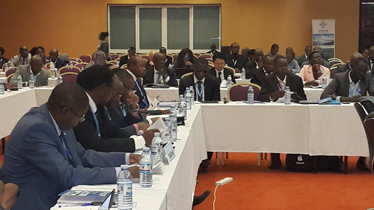 RwandainUganda's tweet photo. Hon. Minister @JamesMUSONI Heading Rwanda Delegation in #Round table meeting on #infrastructure of deepening and widening #Regional Integration through Infrastructure in #EAC Partner #States at Munyonyo Resort #Kampala #Uganda https://t.co/IUvMw8x9Mg