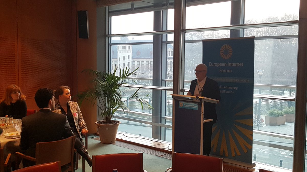 #IGF2017 @EIFonline Thank you for morning discussion <a href="/GabrielMariya/">Mariya Gabriel</a> <a href="/LiseFuhr/">Lise Fuhr</a> <a href="/_eurodig/">EuroDIG</a> <a href="/delcastillop/">Pilar del Castillo</a> #IGF will always be part of the global governance ecosystem, should remain open to the idea that new innovations in global governance could fulfil all existing opportunities