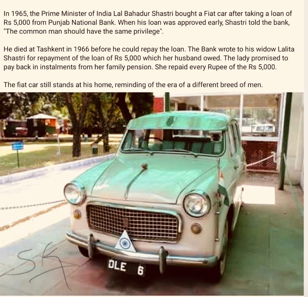 harsh0518's tweet photo. #MotherLanguageDay salute #lalbahadurshastri &amp; family for there achievement . Within the change of time for his #fiatcar https://t.co/OEwiPuEiqQ