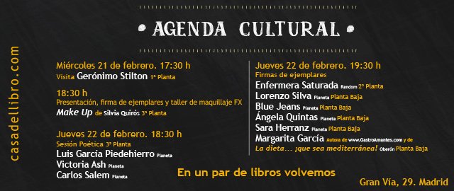 FranciscodPaula's tweet photo. Buenos días! Mañana firmo en @casadellibro a partir de las 19:30 en la Fiesta Literaria que organiza la librería. Espero que vengáis muchos! https://t.co/9LMwyeW7B1