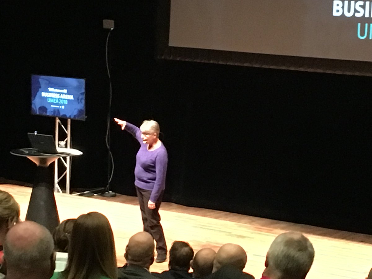 Vi måste skilja på landsbygd och glesbygd annars riskerar vi att gå fel, säger Maud Olofsson på #businessarenaumea #bopol