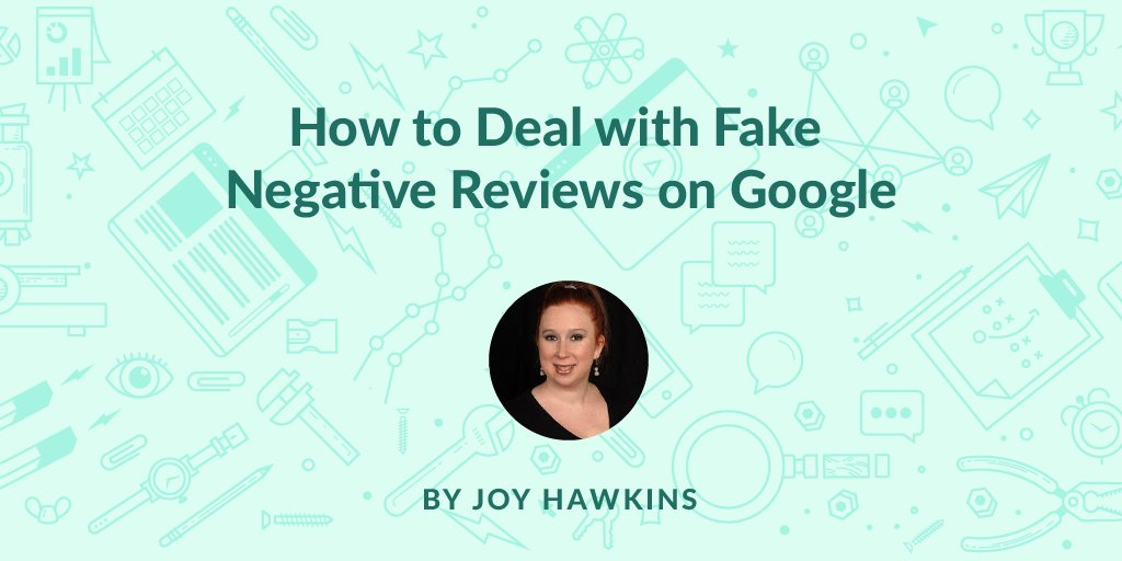Marie_Parfitt's tweet image. How to Deal with Fake Negative Reviews on Google tracking.feedpress.it/link/9375/8340… #KPRS #udobiz