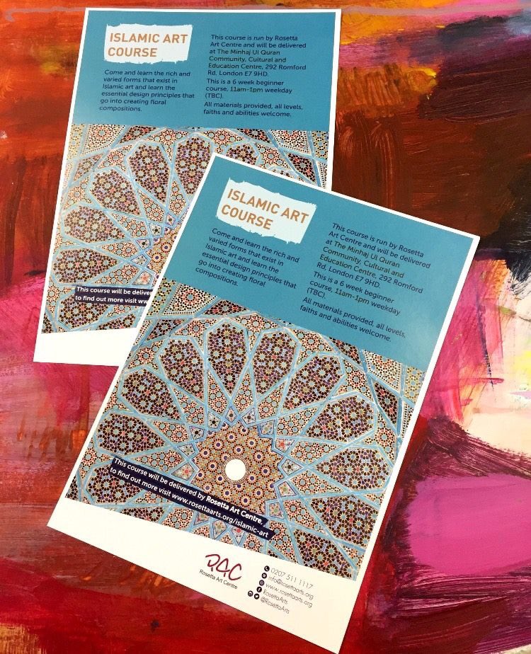 Rosettaarts's tweet image. Our #Islamicart class has come to an end @MinhajulQuran in #forestgate, but watch this space for a new #calligraphycourse starting soon!