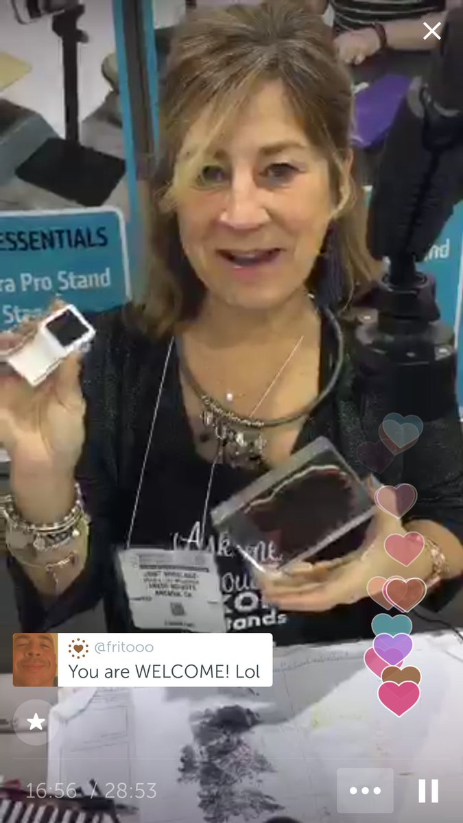AndreaCharmDol1's tweet photo. @ARKON_MOUNTS on #Periscope: Remarkable #papercrafting from show floor #creativation18 #crafts #stampinup @stampinup https://t.co/V6KvCW2tfP https://t.co/8y7OYP2Zzx
