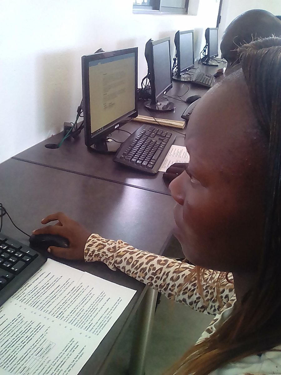 MokoenaMemory's tweet photo. #WonderFilledLearning #ICDL #BYA students writing sample test 8 word processing @HuntDLC1  @yingisanikhoza @b12mashaba https://t.co/s6sUAjQH9j