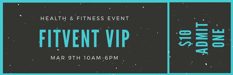 fitventatx's tweet photo. We now have VIP tickets! Next 5 followers get a FREE VIP TICKET!! #giveaway #fitvent #vip #sxsw2018 #fitnessevent https://t.co/xOQOkxJOrz