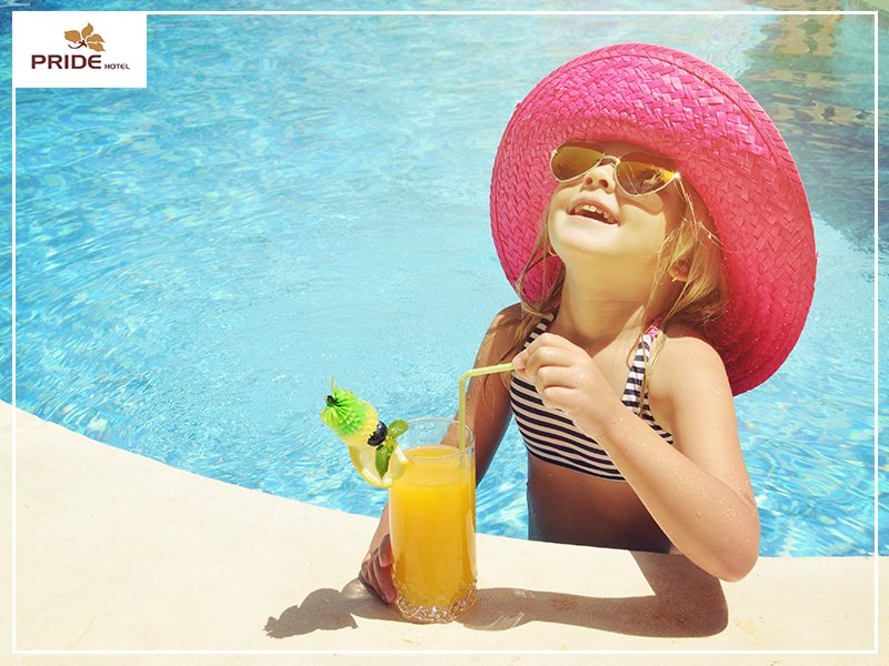 Holidays are all about relaxation and this stands true for kids too! Explore more: bit.ly/2c3i6wp #SwimmingPool #Fitness #Swim #PrideHotels #Delhi