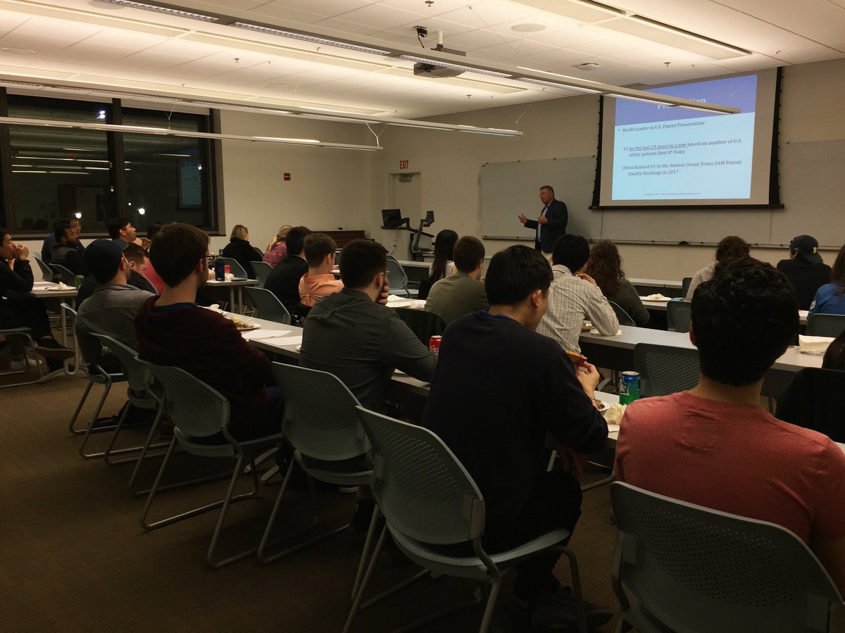 GU_gsoc's tweet photo. A big thank you to Dr. Rick Treanor, alumnus from Dr. Dick Weiss’ lab (Ph.D. 1987), for sharing his career journey as a patent attorney for @Oblon_IP, answering everyone’s questions, and for providing food and drinks in our second Alumni Career Seminar! 
#TeamWeiss https://t.co/X3YwqdvOQD