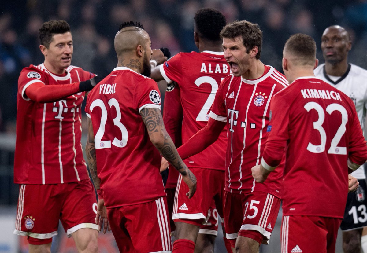 DeccanChronicle's tweet photo. Champions League: Thomas Mueller, Robert Lewandowski help Bayern Munich rout Besiktas #BAYBES #UCL
Read: https://t.co/onTlMIb2Gk https://t.co/hvZZ61onxy