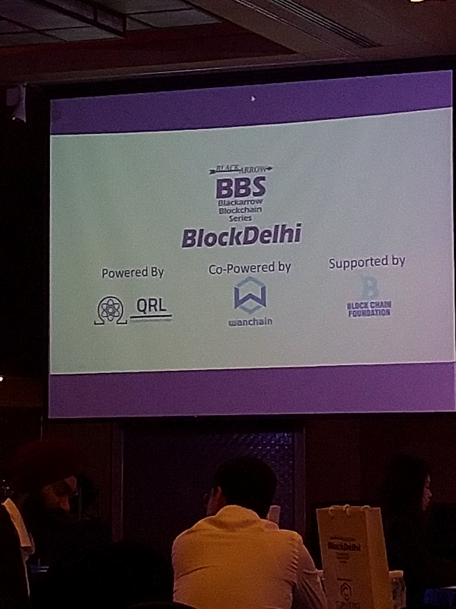 QRLedger's tweet photo. One of our core developers, Kaushal, is now giving the Opening Keynote talk at #BlockDelhi
We wish him the best of luck, and know he is giving a great presentation!
#Cryptocurrency $QRL #Blockchain #QRL #India https://t.co/LpOxXaP16R