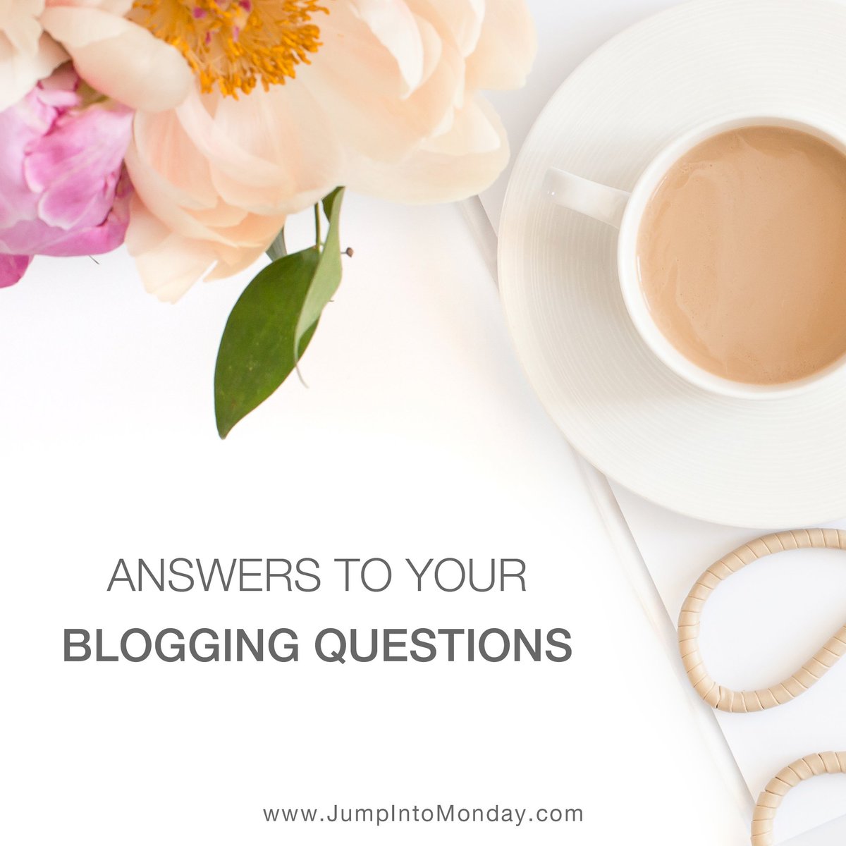 You have blogging questions...I have answers! Don’t struggle with starting or growing your blog! Read this post instead: jumpintomonday.com/answers-bloggi…  #blog #blogger