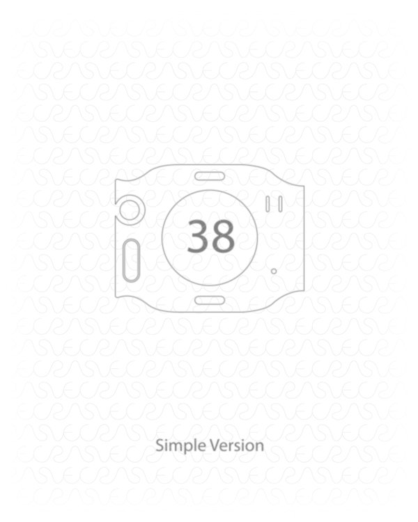 FilesCut's tweet photo. Apple Watch 38 mm Series 1 Vinyl Skin Vector Cut File Template 2015

#VecRas #VectorCutFiles #CutFilesAccessories #Apple #Watch38mm #Series1 

https://t.co/BcydjvlAg7 https://t.co/pfIoRQF3Lw