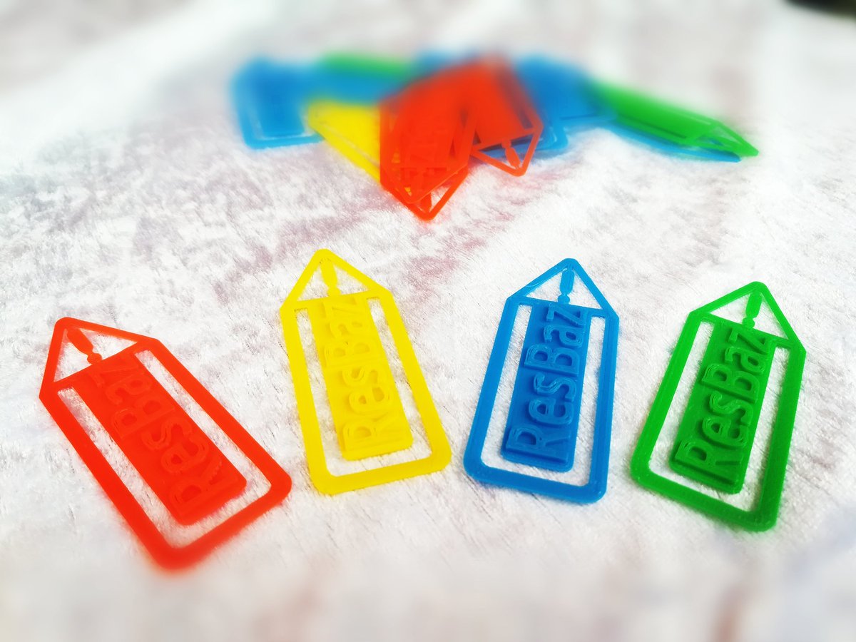 emilouwalsh's tweet photo. #resbaz bookmark for the participants of my tour of the #3Dprinting facilities at the Engineering workshop @unimelb https://t.co/jNvnhaiGpc