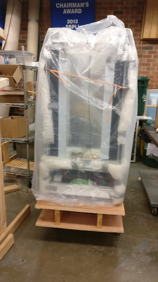 frc358's tweet photo. 2018 robot is bagged and tagged! https://t.co/GQOpGjWuRh